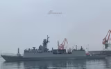 [ẢNH] Gepard 3.9 Việt Nam sánh vai cùng dàn chiến hạm hiện đại tại Trung Quốc