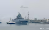 [ẢNH] Gepard 3.9 Việt Nam sánh vai cùng dàn chiến hạm hiện đại tại Trung Quốc