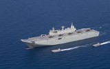 [ẢNH] Siêu tàu đổ bộ tấn công Australia sắp thăm Việt Nam mạnh đến mức nào?