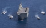 [ẢNH] Siêu tàu đổ bộ tấn công Australia sắp thăm Việt Nam mạnh đến mức nào?