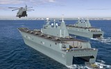 [ẢNH] Siêu tàu đổ bộ tấn công Australia sắp thăm Việt Nam mạnh đến mức nào?