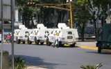[ẢNH] Thiết giáp Venezuela đụng độ với người biểu tình do Trung Quốc sản xuất