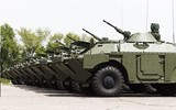 [ẢNH] Thiết giáp BRDM-2M biểu diễn tính năng trước tùy viên quân sự Việt Nam tại Nga