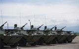 [ẢNH] Thiết giáp BRDM-2M biểu diễn tính năng trước tùy viên quân sự Việt Nam tại Nga