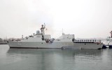 [ẢNH] Tàu hộ vệ tên lửa Gepard 3.9 Việt Nam mở cửa đón khách Trung Quốc tham quan