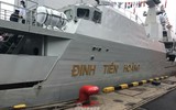 [ẢNH] Tàu hộ vệ tên lửa Gepard 3.9 Việt Nam mở cửa đón khách Trung Quốc tham quan