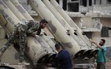 [ẢNH] Quân đội Syria đánh phá ác liệt Bắc Lattakia bằng rocket tự chế Golan