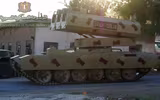 [ẢNH] Quân đội Syria đánh phá ác liệt Bắc Lattakia bằng rocket tự chế Golan