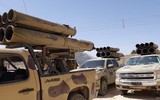 [ẢNH] Quân đội Syria đánh phá ác liệt Bắc Lattakia bằng rocket tự chế Golan