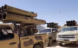 [ẢNH] Quân đội Syria đánh phá ác liệt Bắc Lattakia bằng rocket tự chế Golan