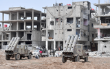 [ẢNH] Quân đội Syria đánh phá ác liệt Bắc Lattakia bằng rocket tự chế Golan