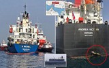 [ẢNH] Tàu chở dầu liên tiếp bị tấn công tại eo Hormuz, Iran đối diện 