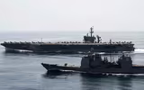 [ẢNH] Iran thực hiện đe dọa đóng eo biển Hormuz khi bắt tàu chở dầu UAE, nguy cơ chiến tranh