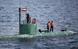 [ẢNH] Hạm đội tàu ngầm Iran liệu có tấn công nổi tàu Mỹ?