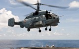 [ẢNH] Chỉ có ở Syria: Trực thăng săn ngầm Ka-28 ném bom tấn công mặt đất