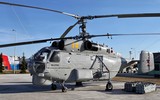 [ẢNH] Chỉ có ở Syria: Trực thăng săn ngầm Ka-28 ném bom tấn công mặt đất