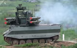 [ẢNH] Nga chính thức đình chỉ sản xuất robot Uran-9 sau màn thể hiện thất vọng tại Syria?