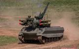[ẢNH] Nga chính thức đình chỉ sản xuất robot Uran-9 sau màn thể hiện thất vọng tại Syria?