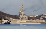 [ẢNH] Tàu sân bay Đô đốc Kuznetsov 