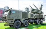 [ẢNH] Dàn tên lửa phòng không Nga trưng bày tại Triển lãm Army 2019