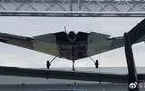 [ẢNH] UCAV Okhotnik gây thất vọng tràn trề khi ra mắt tại Army 2019