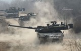 [ẢNH] K2 Black Panther Hàn Quốc biểu diễn tính năng khiến xe tăng Nga phải 
