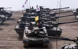 [ẢNH] K2 Black Panther Hàn Quốc biểu diễn tính năng khiến xe tăng Nga phải 