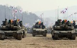 [ẢNH] K2 Black Panther Hàn Quốc biểu diễn tính năng khiến xe tăng Nga phải 