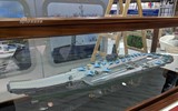 [ẢNH] Nga ra mắt cùng lúc 2 mô hình tàu sân bay độc đáo tại triển lãm IDMS 2019