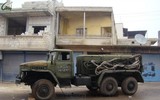 [ẢNH] Phiến quân khủng bố Syria chế tạo pháo tự hành chống tăng có một không hai