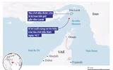 [ẢNH] Iran thực hiện đe dọa đóng eo biển Hormuz khi bắt tàu chở dầu UAE, nguy cơ chiến tranh