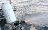 [ẢNH] Uy lực lá chắn thép trên chiến hạm Mỹ vừa bắn hạ máy bay Iran