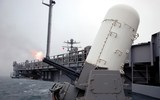 [ẢNH] Uy lực lá chắn thép trên chiến hạm Mỹ vừa bắn hạ máy bay Iran