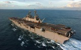 [ẢNH] Uy lực lá chắn thép trên chiến hạm Mỹ vừa bắn hạ máy bay Iran