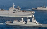 [ẢNH] Hải quân châu Âu ào ạt tới eo biển Hormuz tạo thế gọng kìm ép chặt Iran