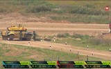 [ẢNH] Đội tuyển Việt Nam khởi đầu ấn tượng tại giải đấu Tank Biathlon 2019