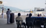 [ẢNH] Chuyển giao trước Việt Nam nhưng giờ Philippines mới nhận tàu Pohang từ Hàn Quốc