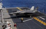 [ẢNH] Siêu tàu đổ bộ Mỹ tập trận cùng tiêm kích tàng hình F-35B ngay 