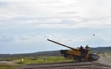 [ẢNH] Liên tiếp gặp sự cố tại giải đấu Tank Biathlon, xe tăng Nga không tốt như quảng cáo?