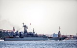 [ẢNH] Tàu vận tải Nga cấp tốc mang thêm xe tăng đến Syria chuẩn bị cho trận chiến quyết định