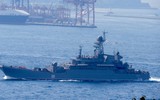 [ẢNH] Tàu vận tải Nga cấp tốc mang thêm xe tăng đến Syria chuẩn bị cho trận chiến quyết định