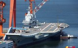 [ẢNH] Tàu sân bay nội địa Trung Quốc mang số tiêm kích hạm... gấp rưỡi Đô đốc Kuznetsov