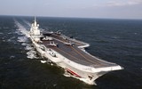 [ẢNH] Tàu sân bay nội địa Trung Quốc mang số tiêm kích hạm... gấp rưỡi Đô đốc Kuznetsov