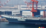[ẢNH] Tàu sân bay nội địa Trung Quốc mang số tiêm kích hạm... gấp rưỡi Đô đốc Kuznetsov