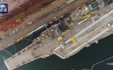 [ẢNH] Tàu sân bay nội địa Trung Quốc mang số tiêm kích hạm... gấp rưỡi Đô đốc Kuznetsov
