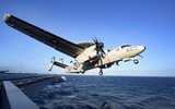 [ẢNH] Mỹ mất 4 chiếc F/A-18 vì cú hạ cánh lỗi của E-2D trên tàu sân bay đang răn đe Iran