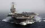 [ẢNH] Mỹ mất 4 chiếc F/A-18 vì cú hạ cánh lỗi của E-2D trên tàu sân bay đang răn đe Iran