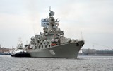 [ẢNH] Nga cấp tốc điều tuần dương hạm Nguyên soái Ustinov tới Syria sau khi hoàn thành nâng cấp