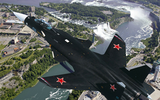 [ẢNH] Su-47 Berkut bất ngờ xuất hiện tại triển lãm MAKS 2019, dấu hiệu khôi phục dự án?