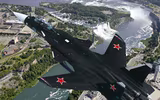 [ẢNH] Su-47 Berkut bất ngờ xuất hiện tại triển lãm MAKS 2019, dấu hiệu khôi phục dự án?